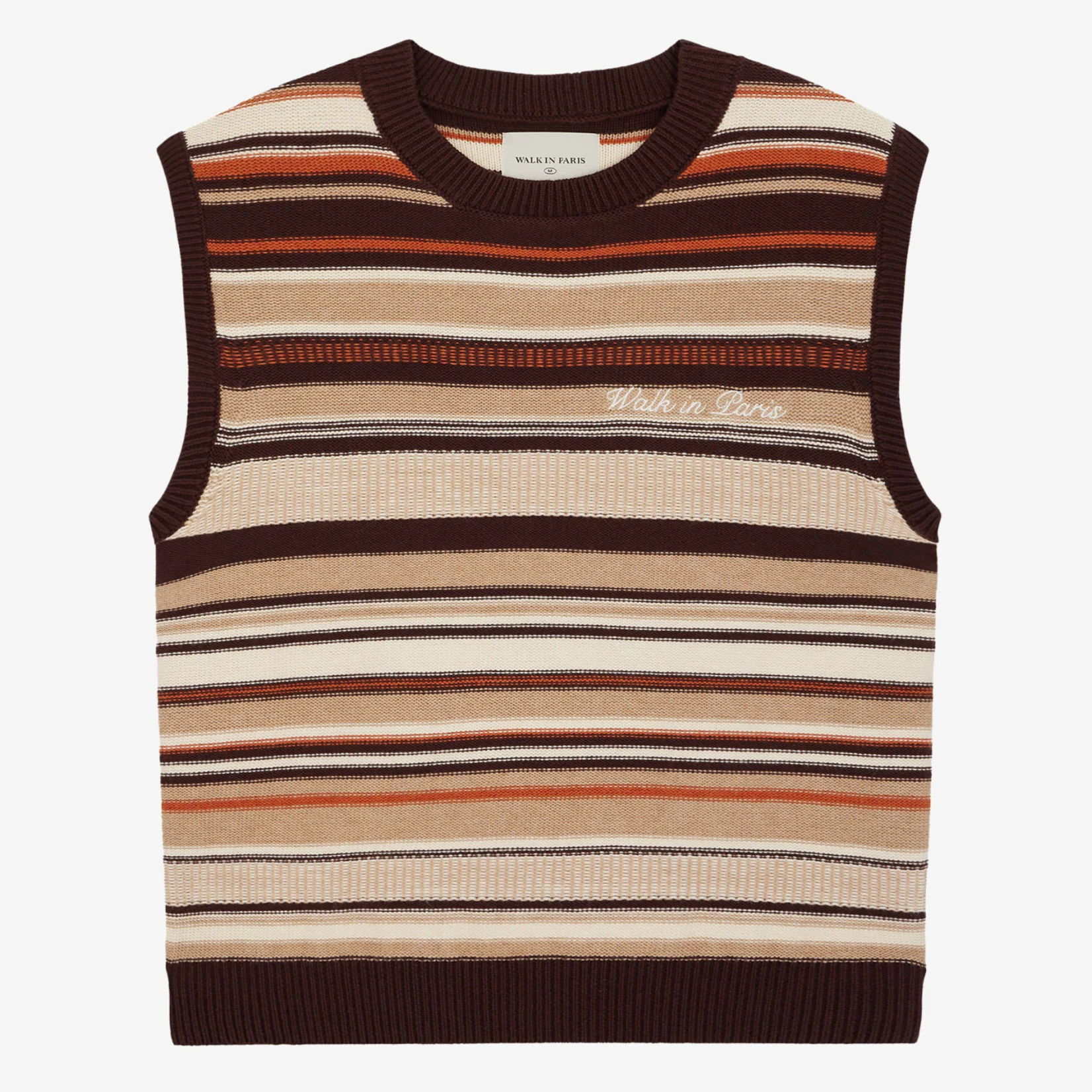 WALK IN PARIS WALK IN PARIS  GRANDMA SLEEVELESS KNIT TOP