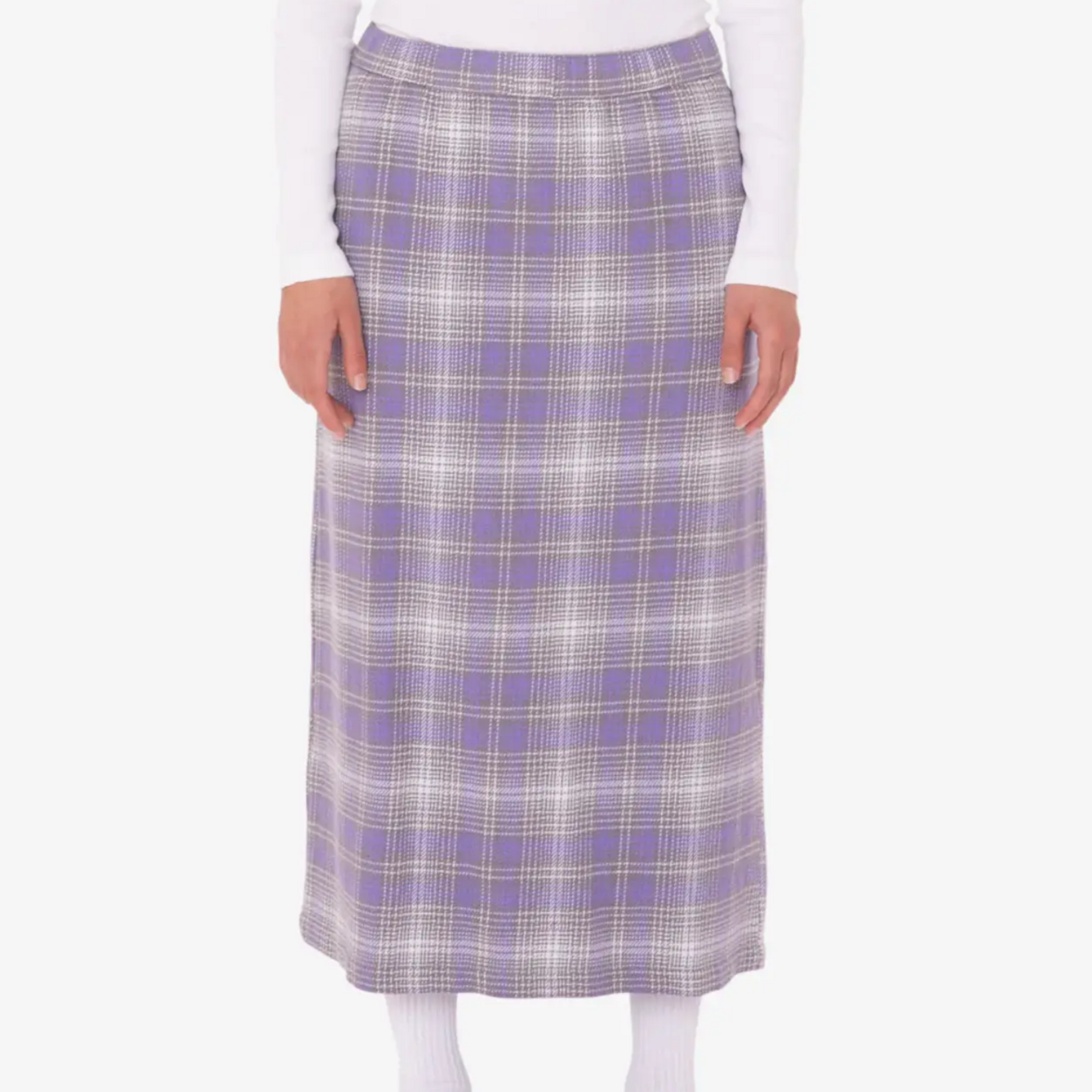 OBEY OBEY WOMEN BELMONT PLAID SKIRT