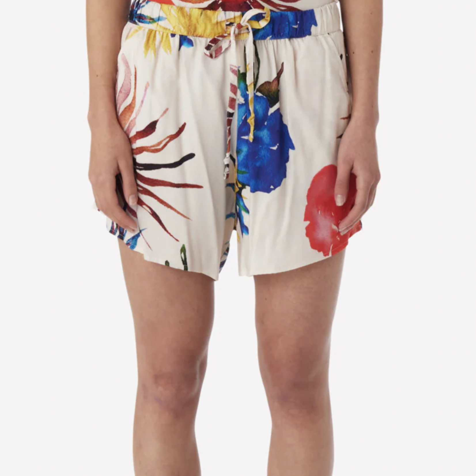 OBEY OBEY WOMEN MULTI FLOWERS SHORT