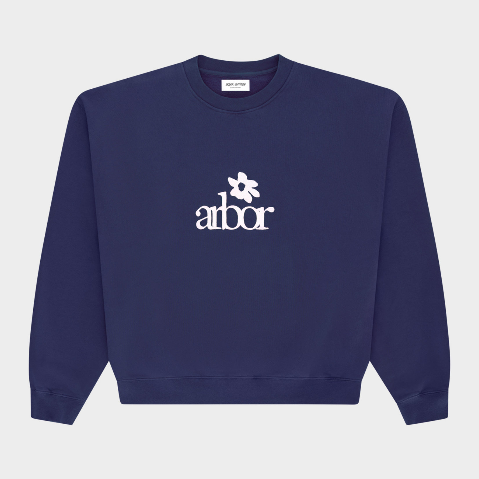 ARBOR ANTWERP ARBOR ANTWERP  FLOWER CREWNECK