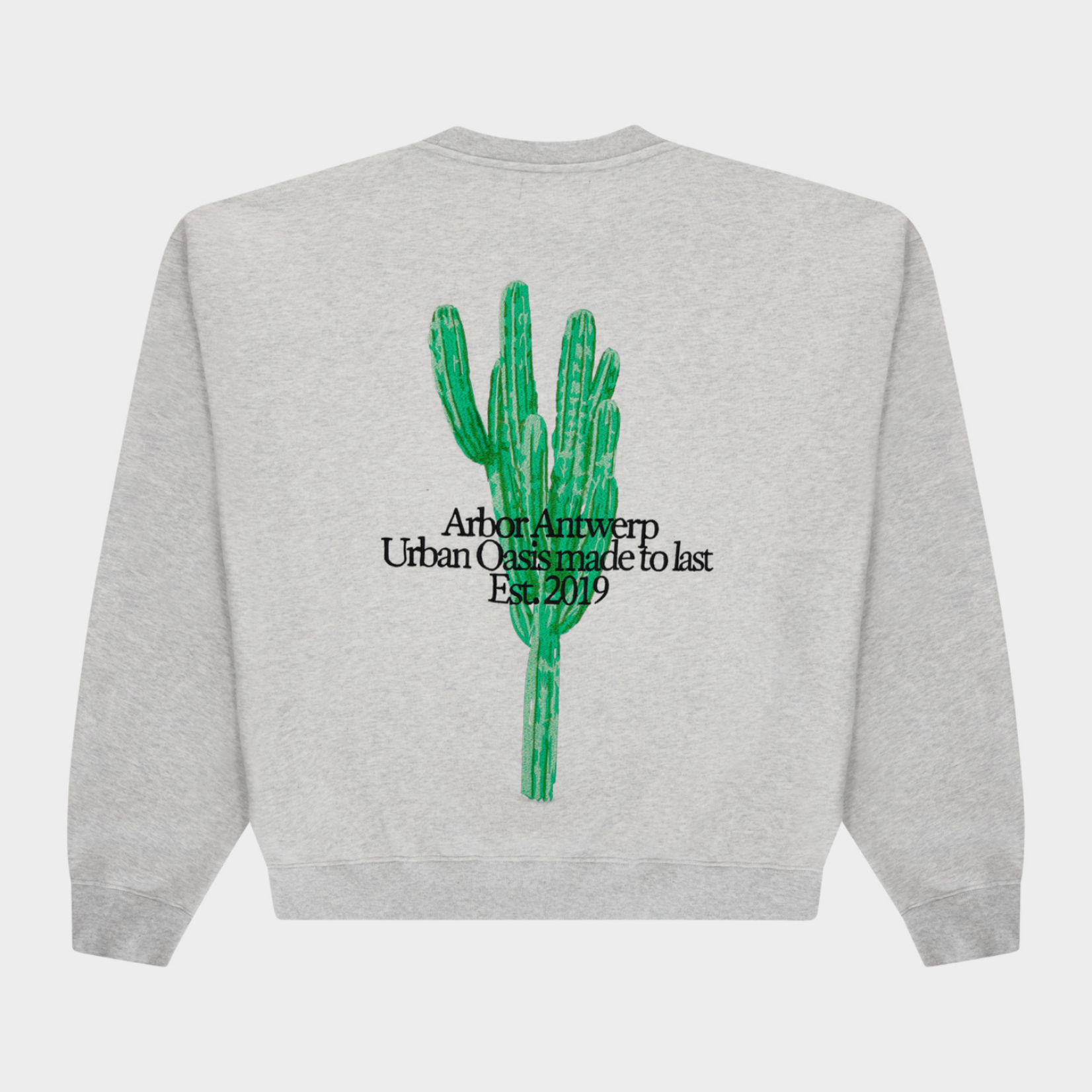 ARBOR ANTWERP ARBOR ANTWERP BIG CACTUS CREWNECK