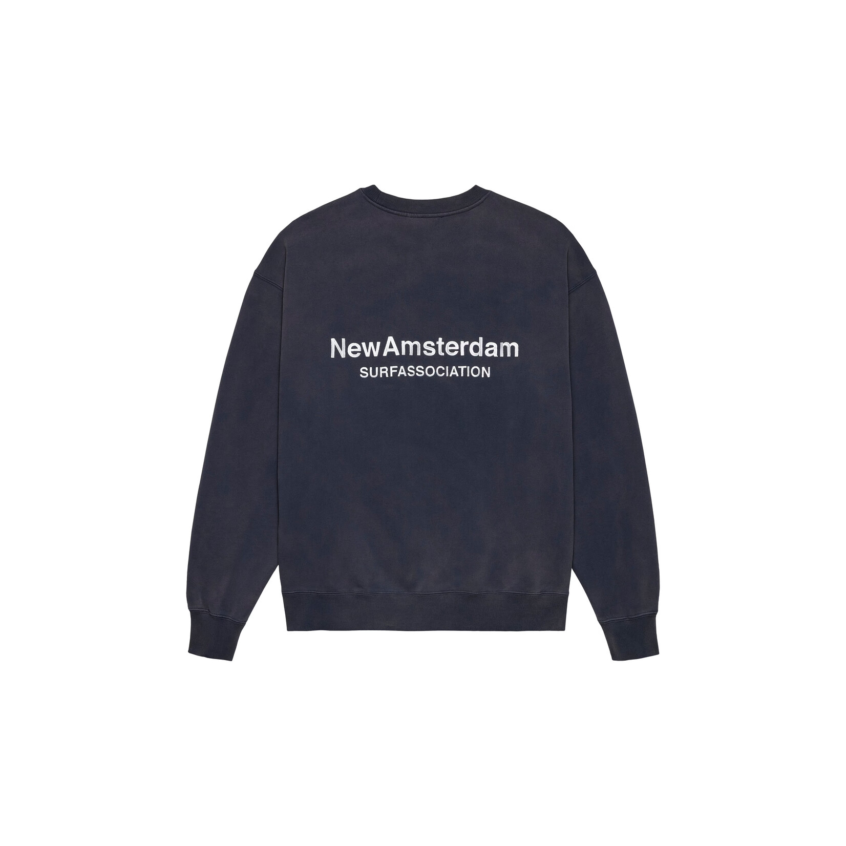 NEW AMSTERDAM SURF ASSOCIATION NEW AMSTERDAM SURF ASSOCIATION LOGO  CREWNECK