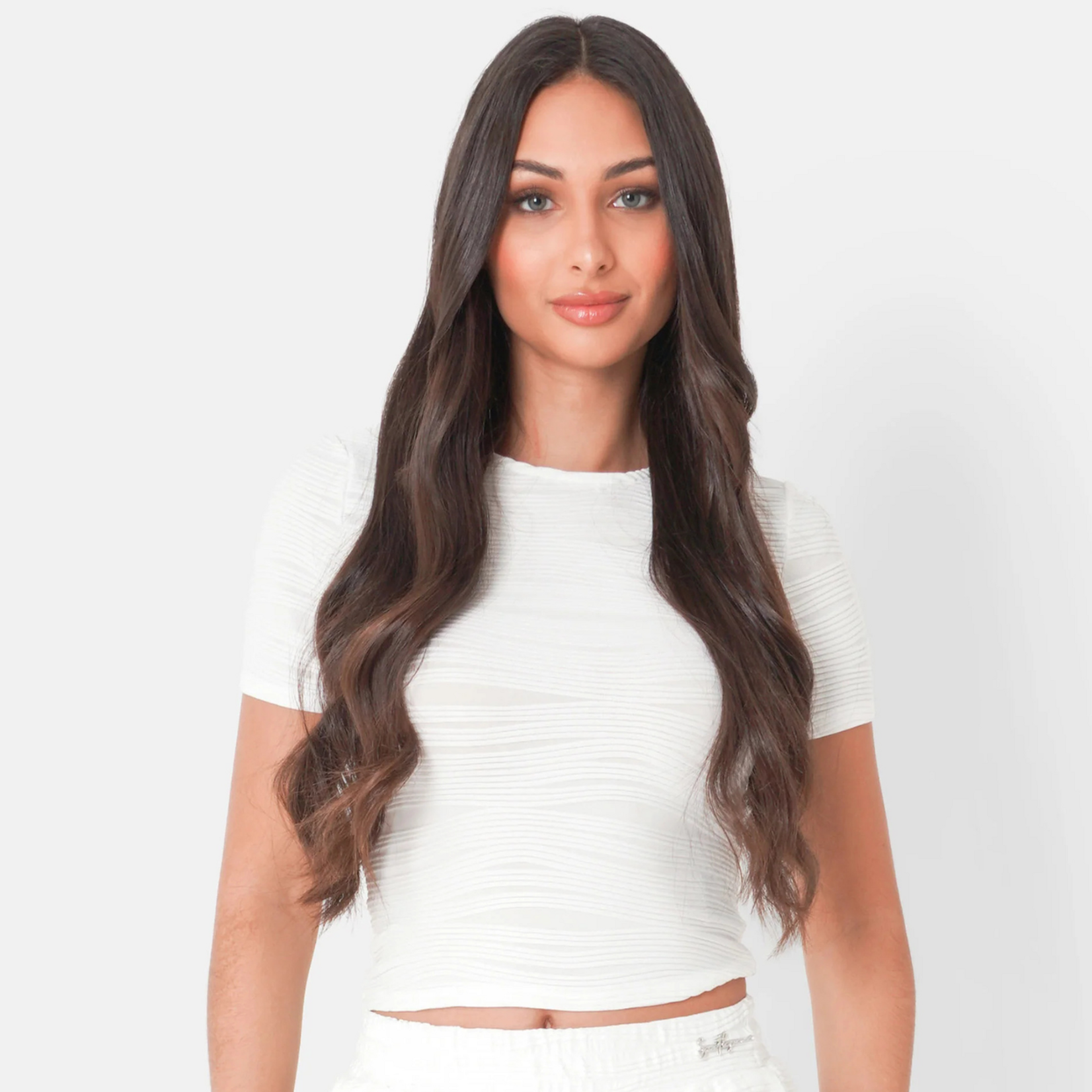 SIXTH JUNE SIXHT JUNE WOMEN WAVY TEXTURED SS TSHIRT