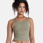 SIXTH JUNE W SIXHTJUNE SIDE SEAM GATHERS SS CROP