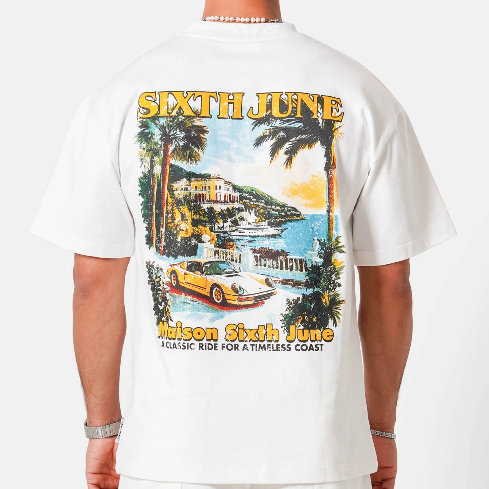 SIXTH JUNE SIXTH JUNE COAST BACK PRINT SS TSHIRT