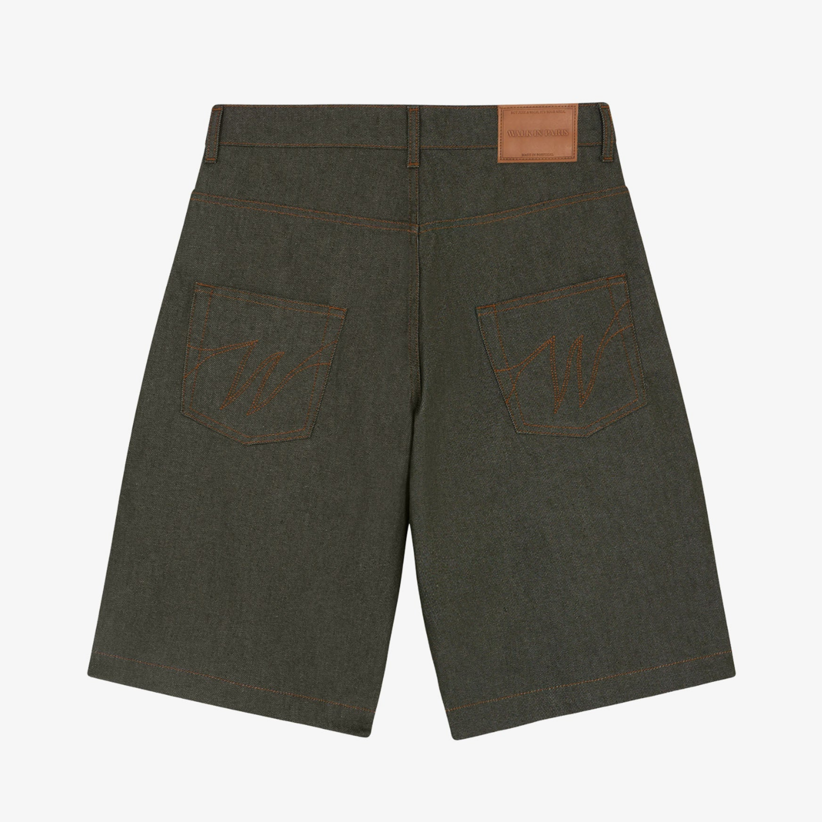 WALK IN PARIS WALK IN PARIS RAW DENIM BAGGY SHORTS
