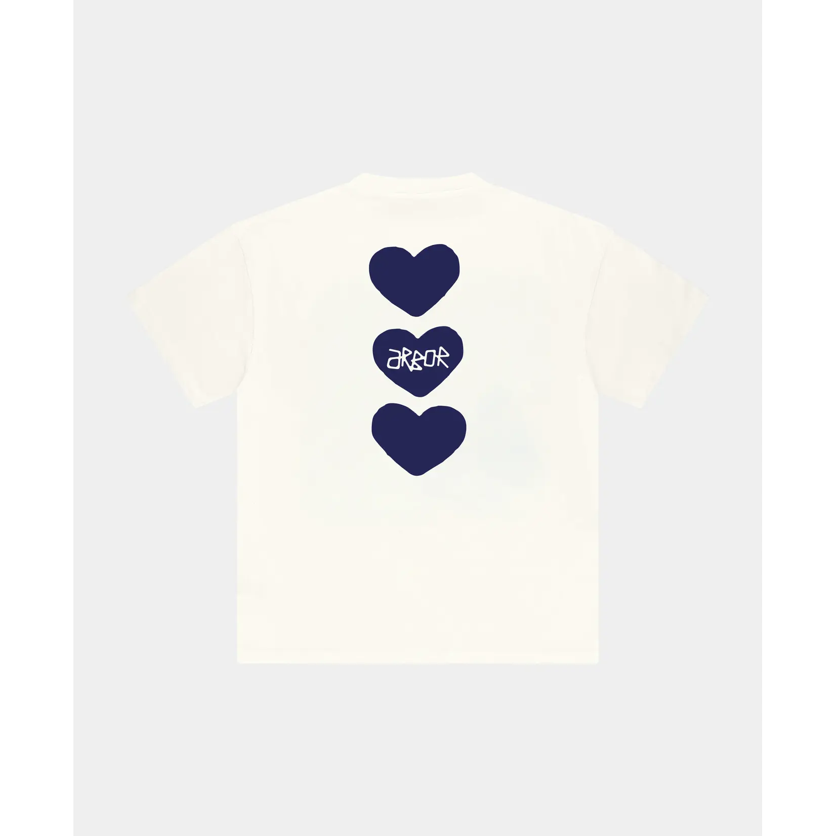 ARBOR ANTWERP ARBOR ANTWERP TRIPLE HEART T-SHIRT
