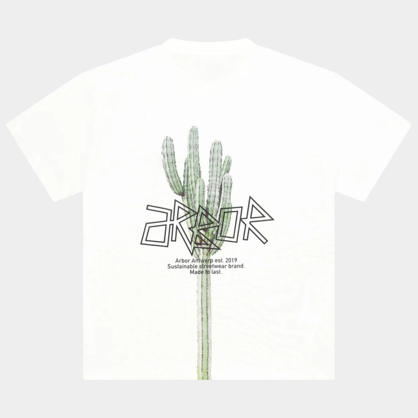 ARBOR ANTWERP ARBOR ANTWERP PIXLE CACTUS T-SHIRT