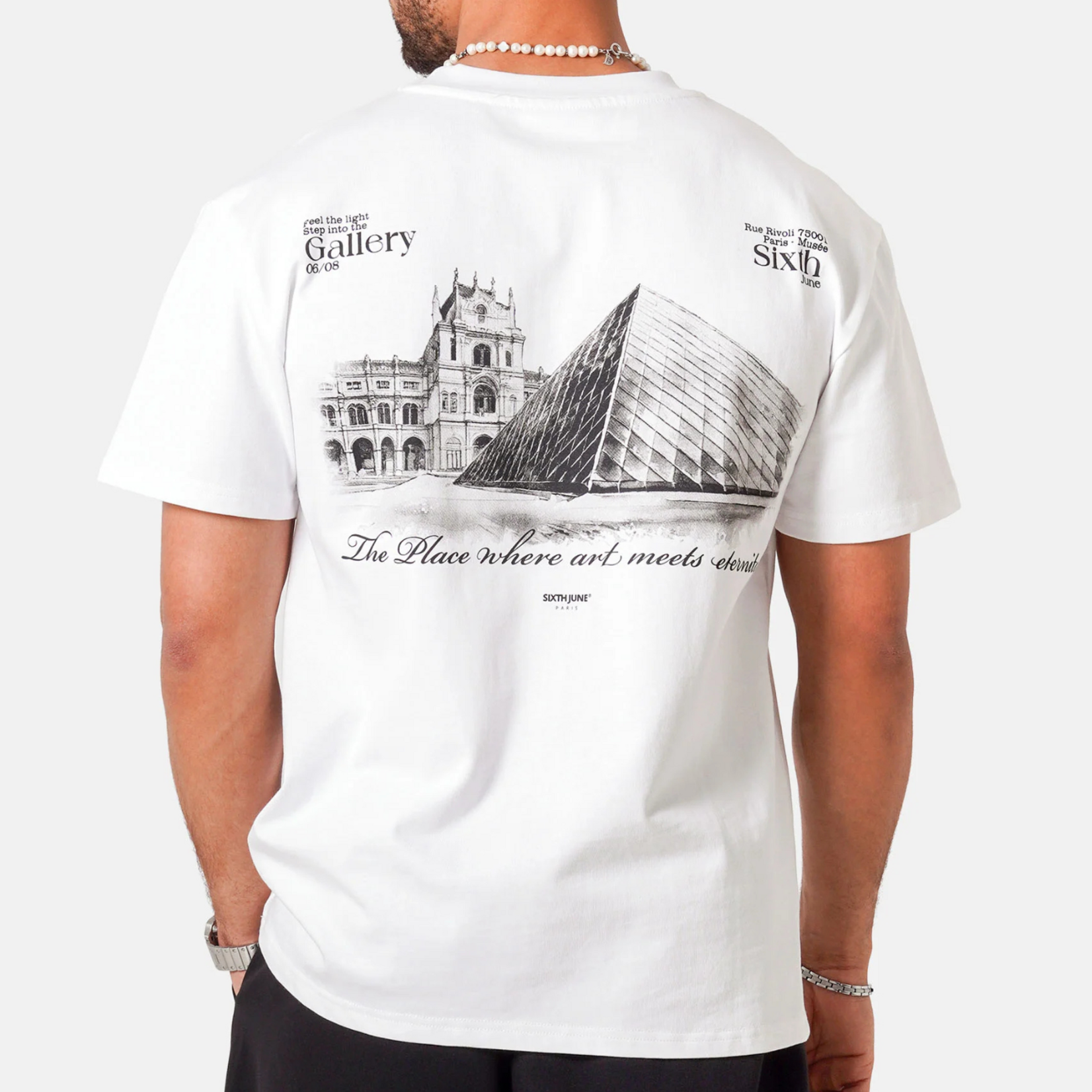 SIXTH JUNE SIXTH JUNE LOUVRE PRINTED SS TSHIRT