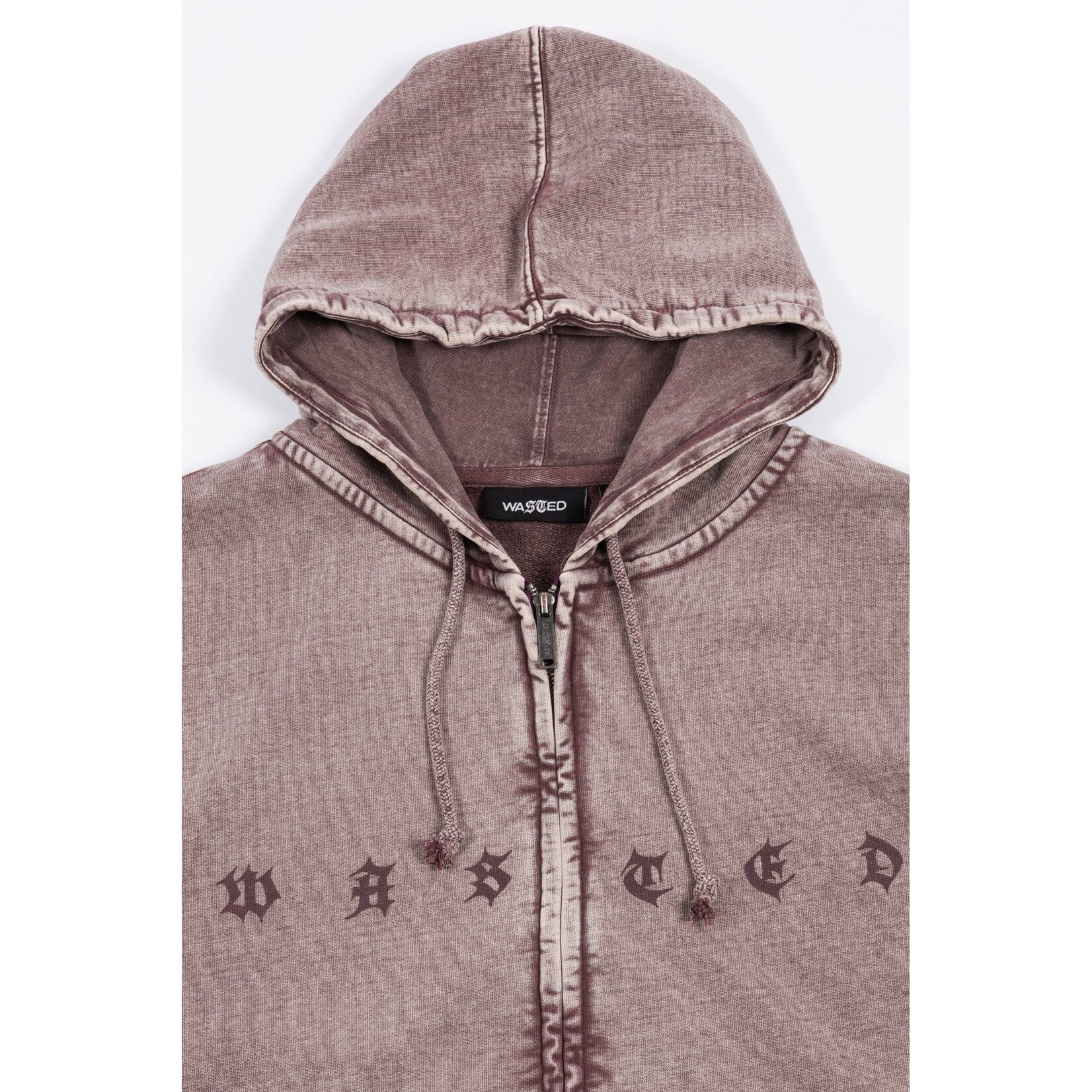 WASTED PARIS WP SPLINTER FADED ZIP HOODIE
