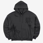 WASTED PARIS WP STRONGHOLD BOXY ZIP HOODIE