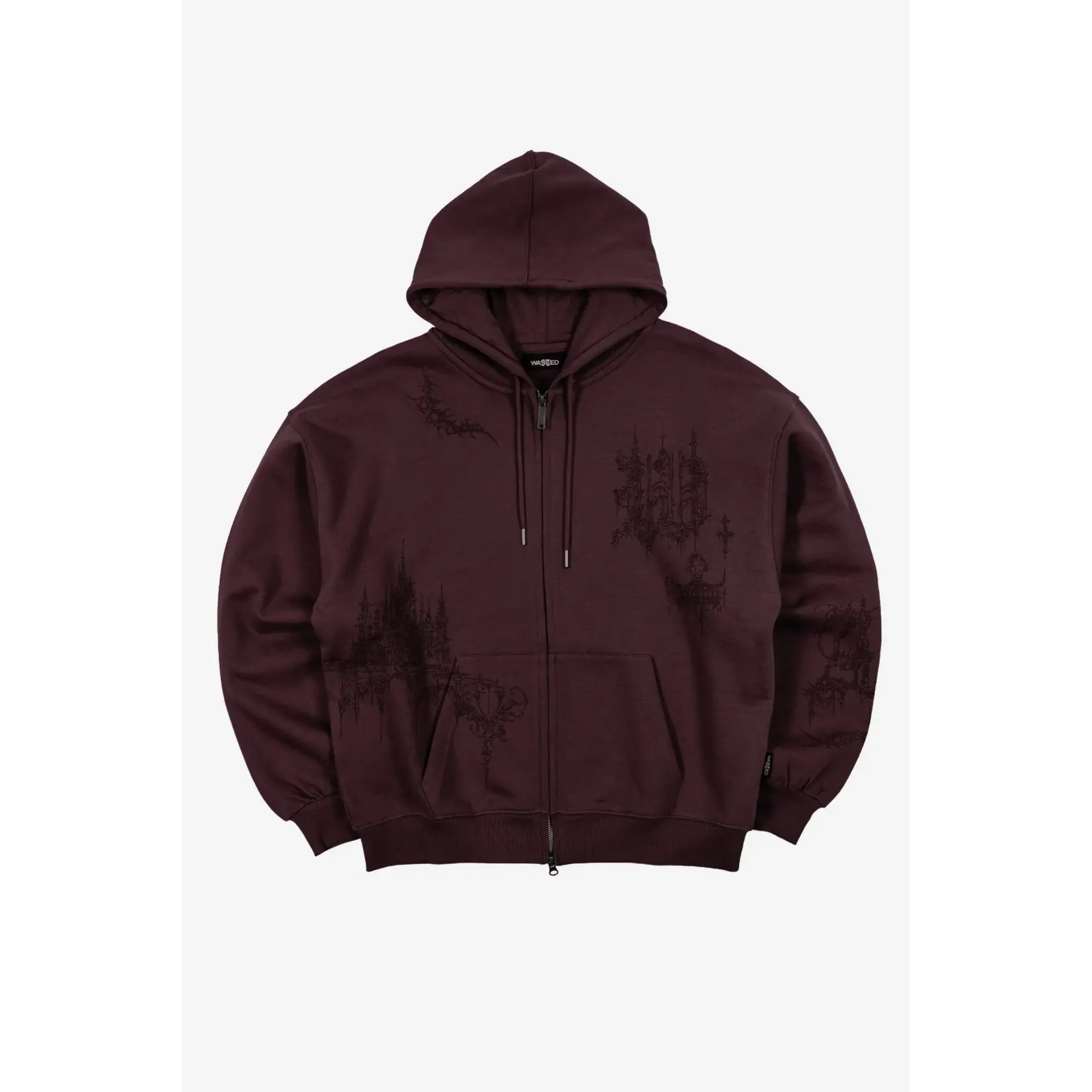 WASTED PARIS WASTED PARIS STRONGHOLD BOXY ZIP HOODIE