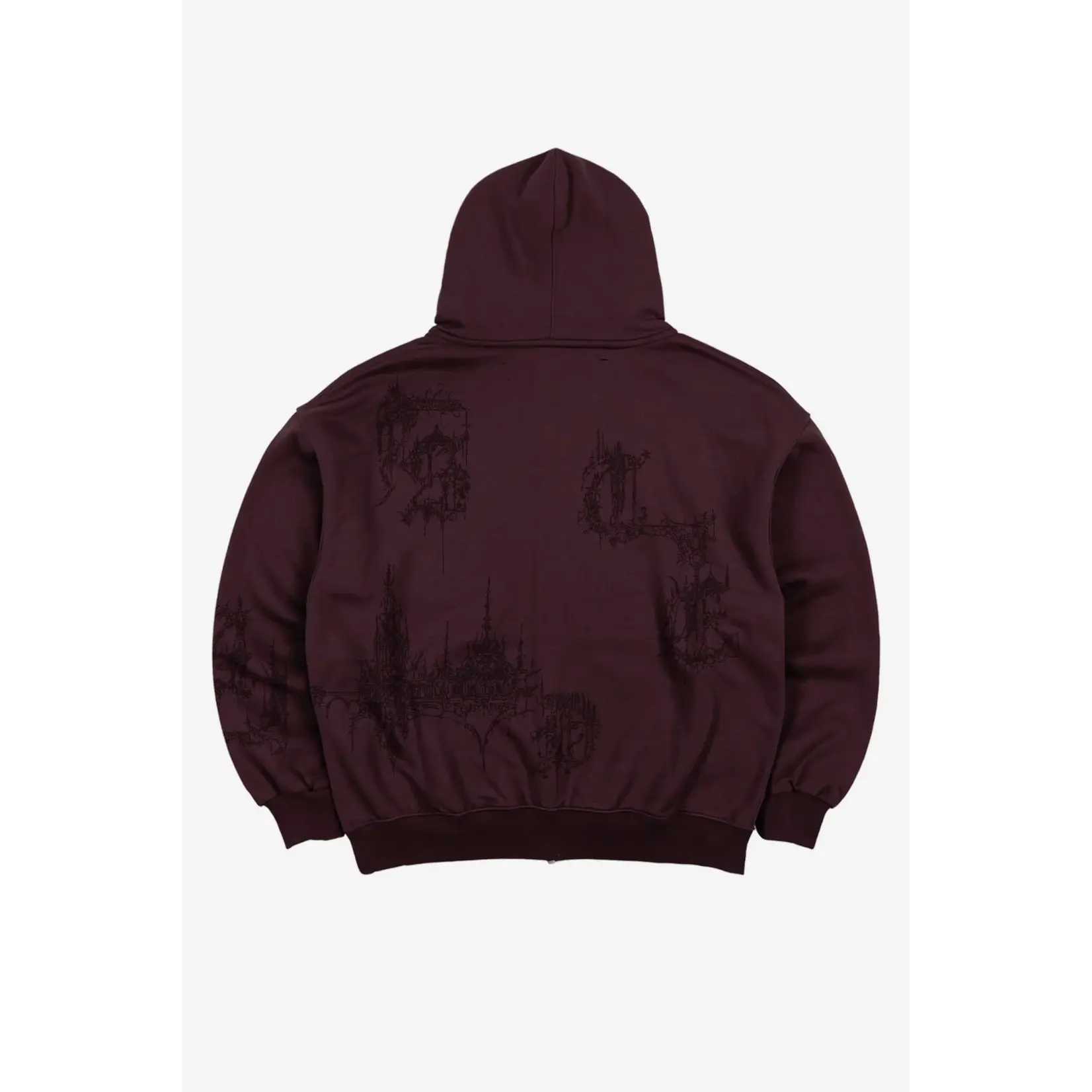 WASTED PARIS WP STRONGHOLD BOXY ZIP HOODIE