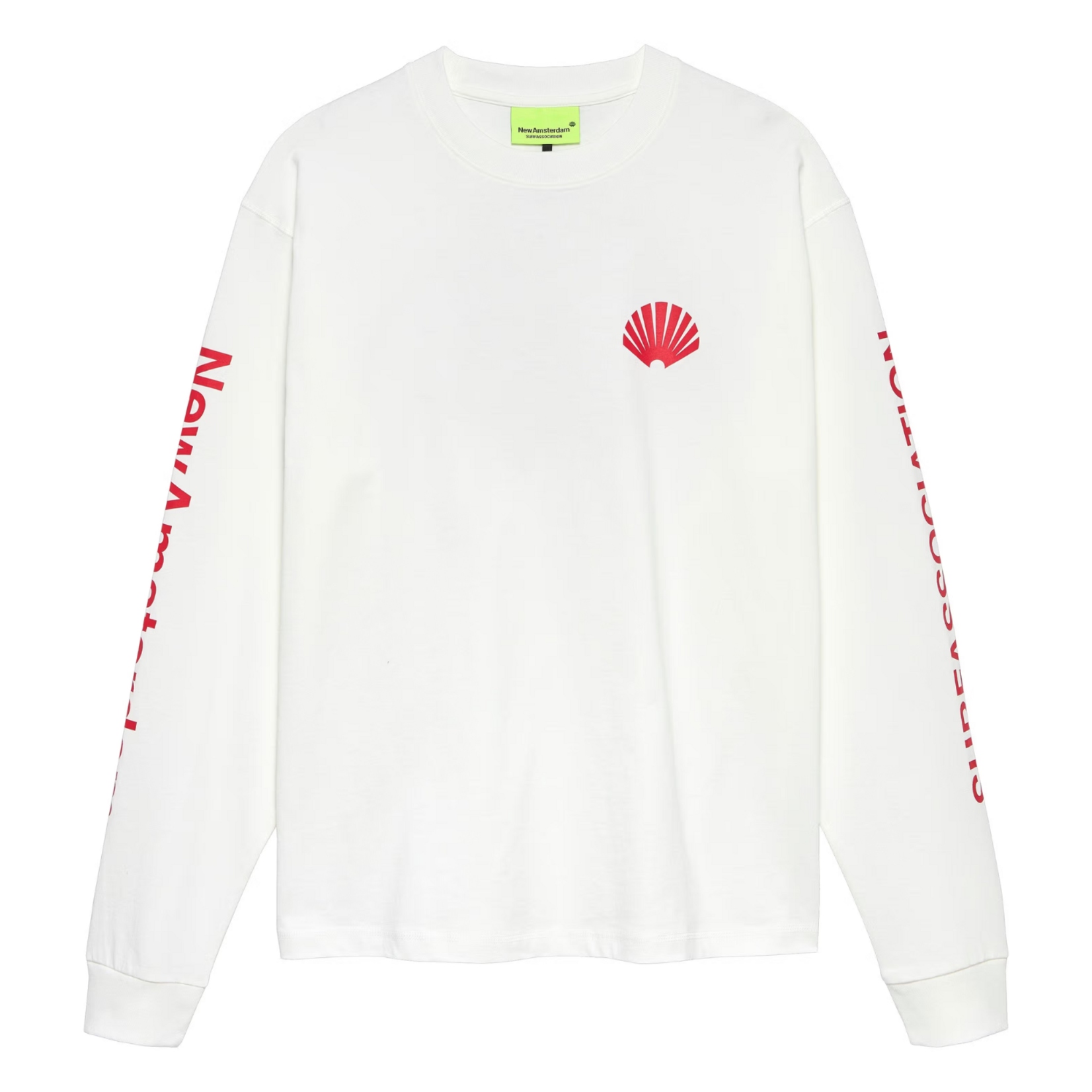 NEW AMSTERDAM SURF ASSOCIATION NEW AMSTERDAM LOGO LONGSLEEVE