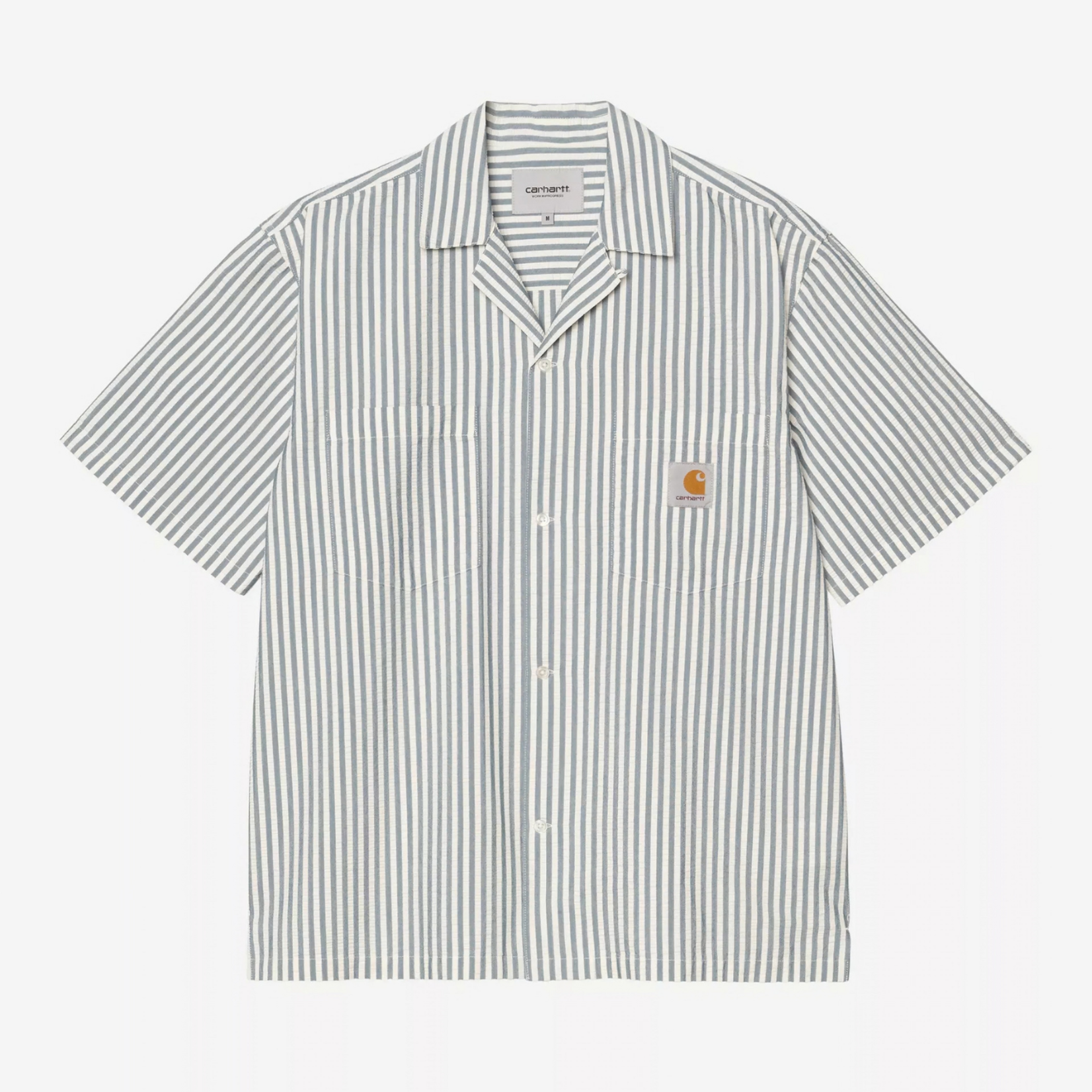 CARHARTT WIP S/S LEAVEL STRIPE SHIRT