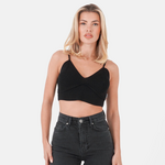 SIXTH JUNE W SIXTH JUNE WOMEN  KNITTED STRAP BRALETTE