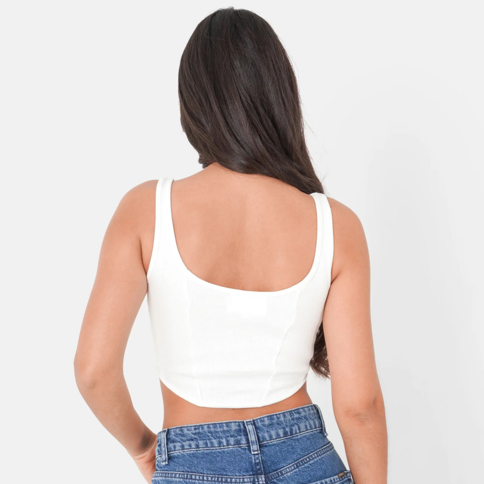 SIXTH JUNE SIXTH JUNE WOMEN BASICS CROP TOP