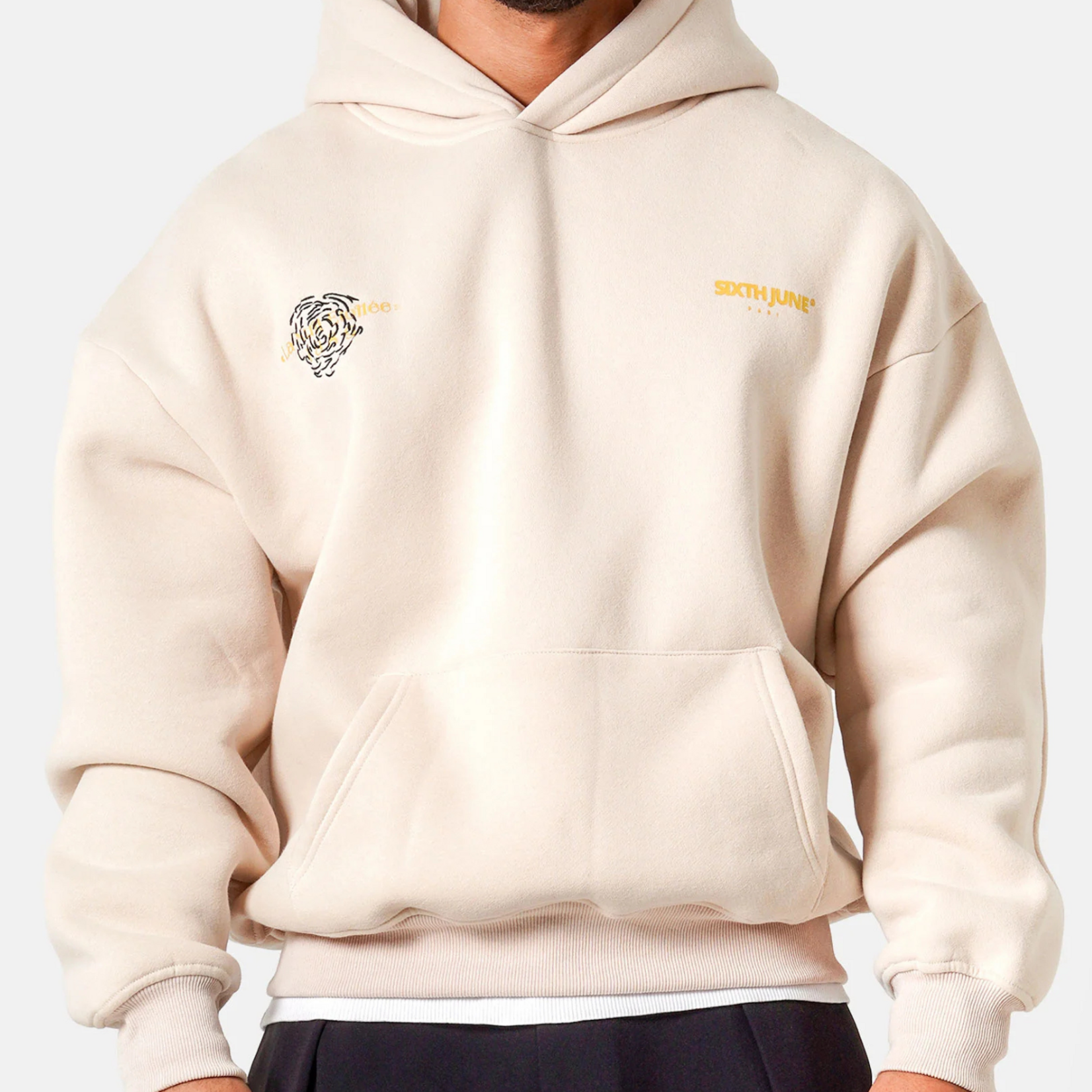 SIXTH JUNE SIXTHJUNE LA NUIT ETOILEE PRINTED HOODIE