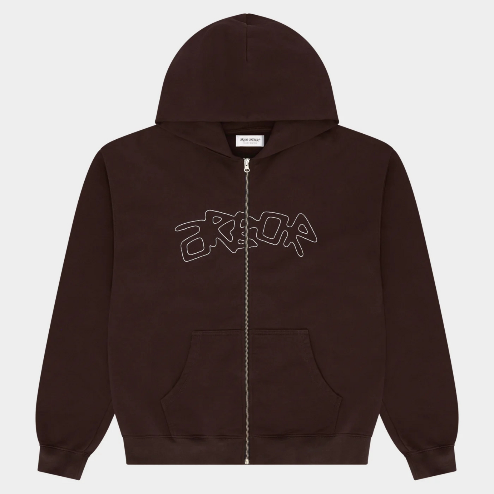 ARBOR ANTWERP ARBOR ANTWERP DOTLINE ZIPPER HOODIE