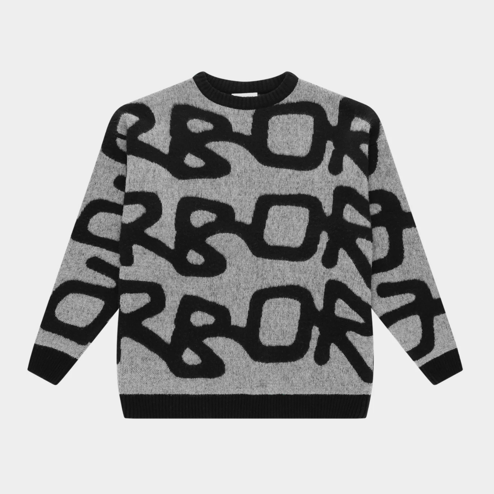 ARBOR ANTWERP ARBOR ANTWERP BIG LOGO ALPACA KNIT