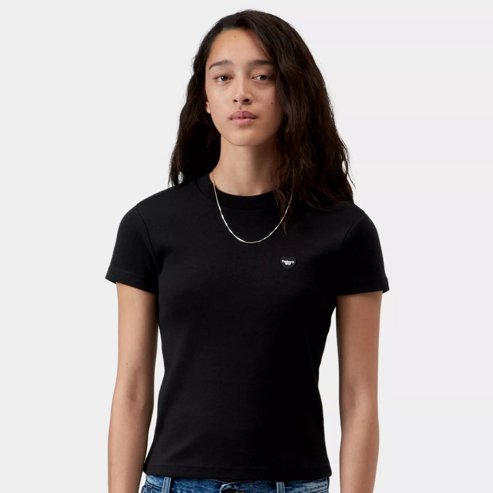 CARHARTT WIP CARHARTT WIP W S/S SMALL HEART PATCH T-SHIRT