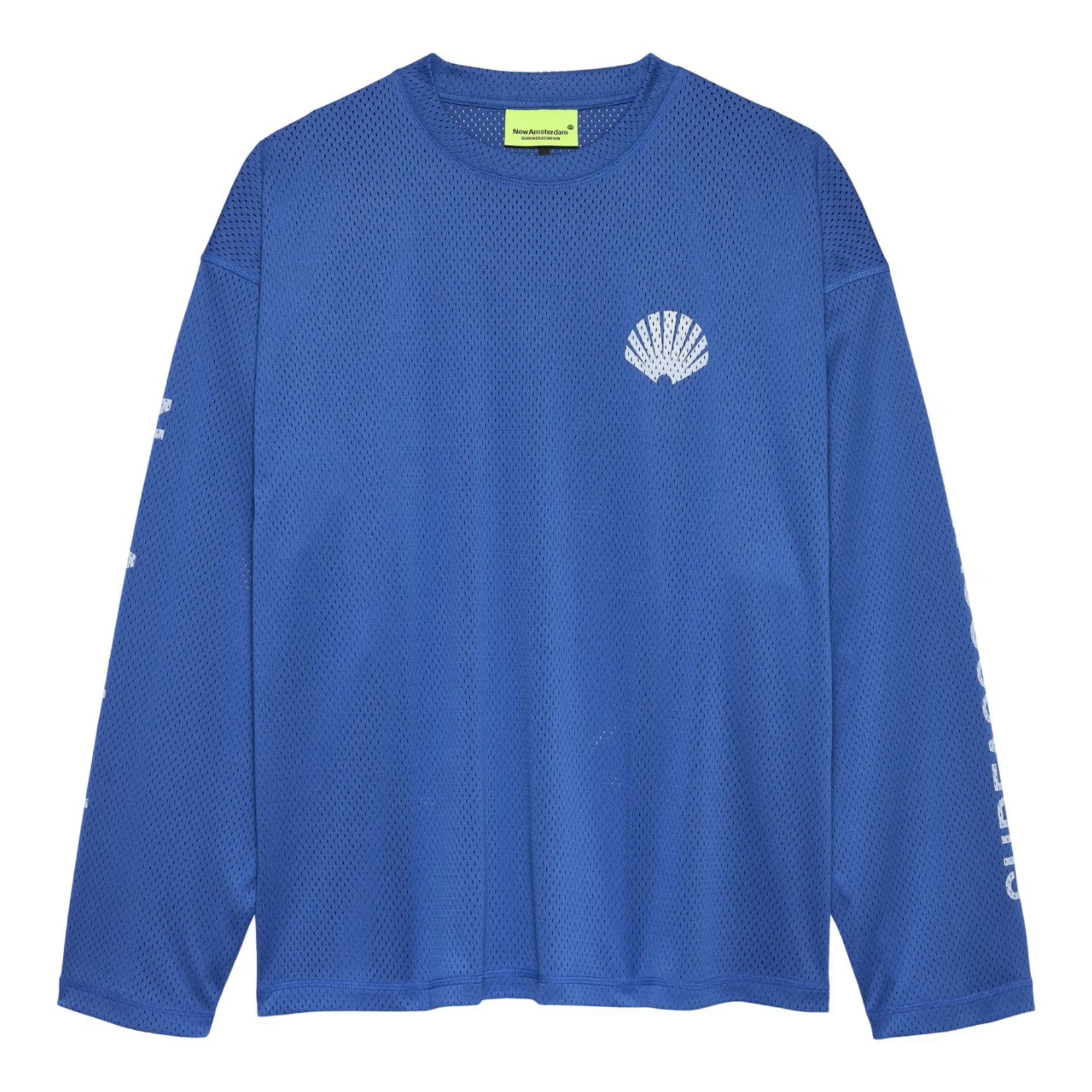 NEW AMSTERDAM SURF ASSOCIATION NEW AMSTERDAM SURF ASSOCIATION MESH LOGO LONGSLEEVE
