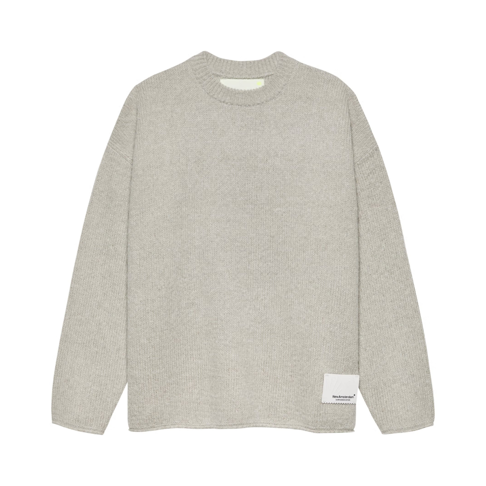 NEW AMSTERDAM SURF ASSOCIATION NEW AMSTERDAM KNITTED STAMP CREWNECK