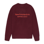 NEW AMSTERDAM SURF ASSOCIATION NEW AMSTERDAM KNITTED CREWNECK