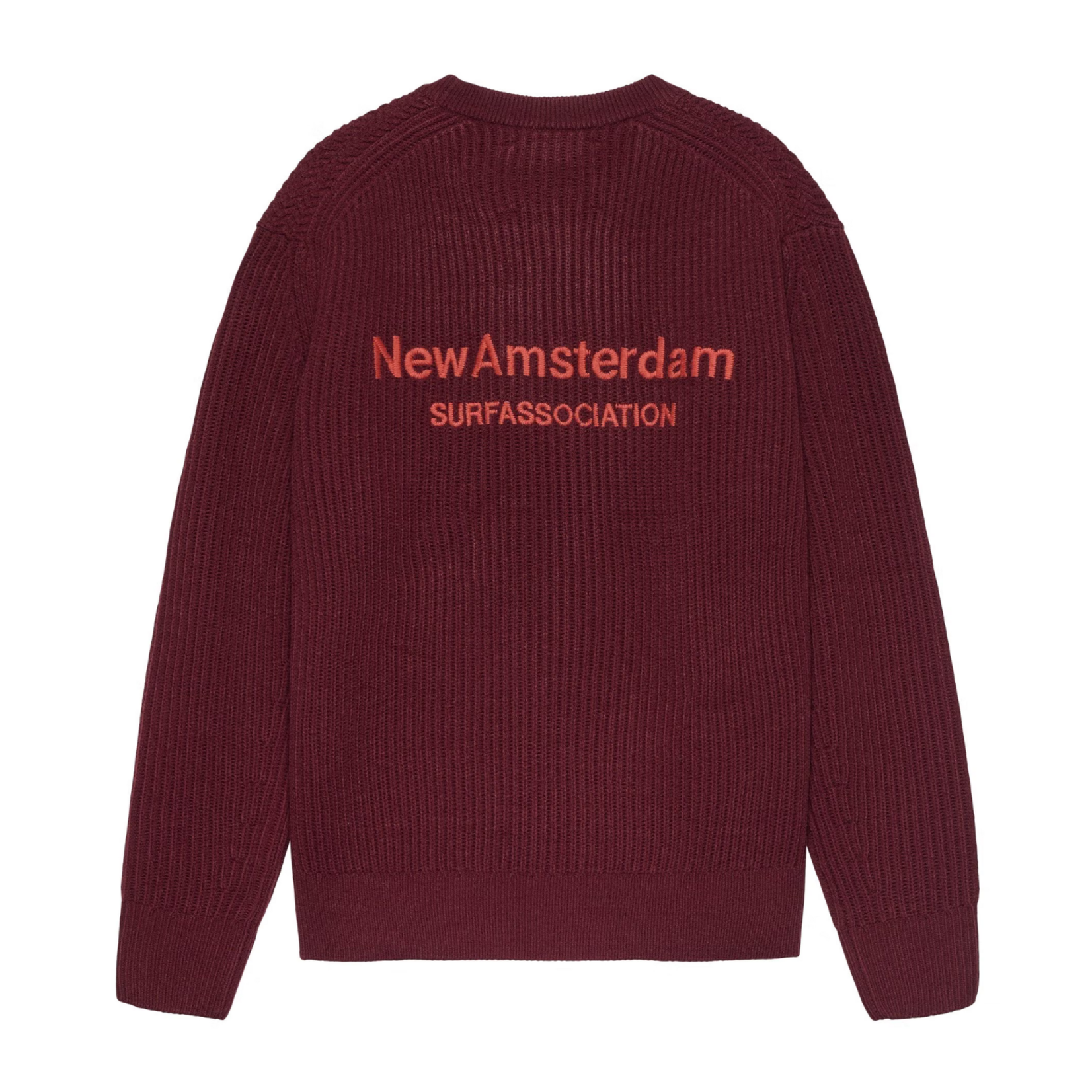NEW AMSTERDAM SURF ASSOCIATION NEW AMSTERDAM KNITTED CREWNECK