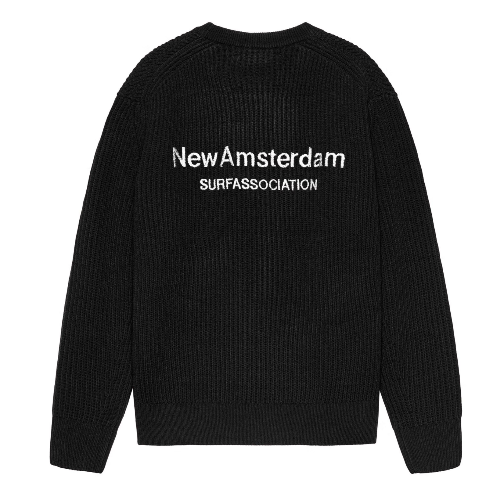 NEW AMSTERDAM SURF ASSOCIATION NEW AMSTERDAM KNITTED CREWNECK