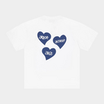 ARBOR ANTWERP ARBOR ANTWERP TRIPLE LOVE T-SHIRT LOVE