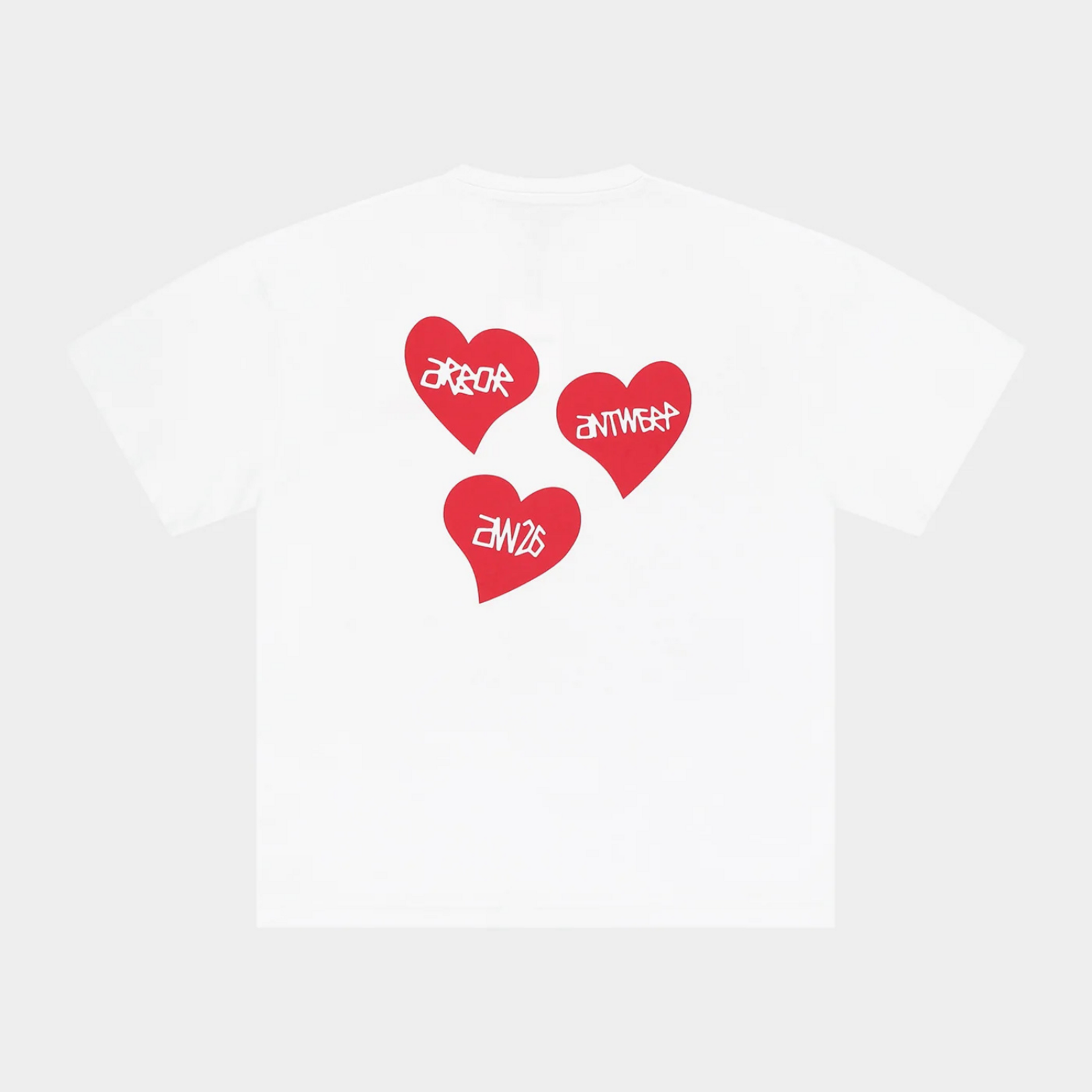 ARBOR ANTWERP ARBOR  ANTWERP TRIPLE LOVE T-SHIRT LOVE