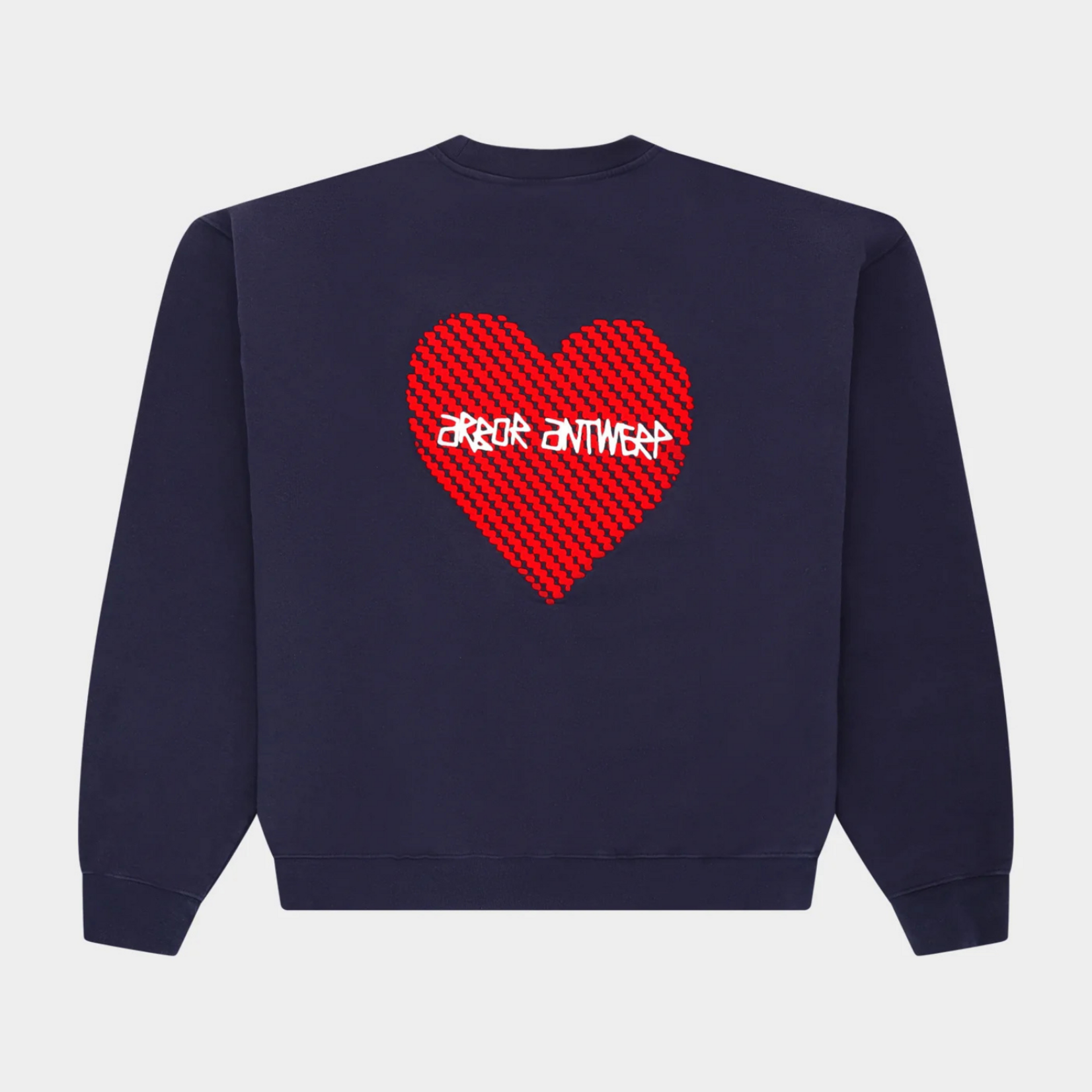 ARBOR ANTWERP ARBOR ANTWERP HEARTWORK CREWNECK
