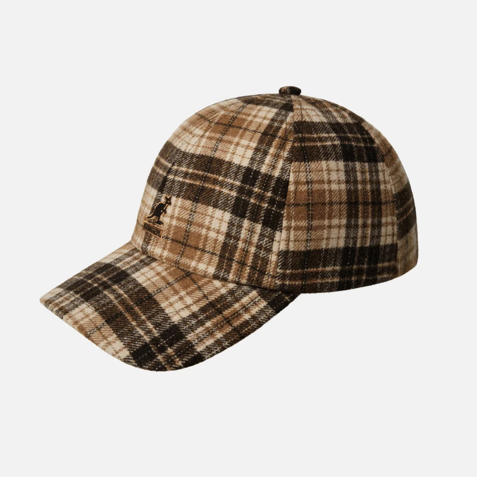 KANGOL KANGOL PLAID EARFLAPS BASEBALL