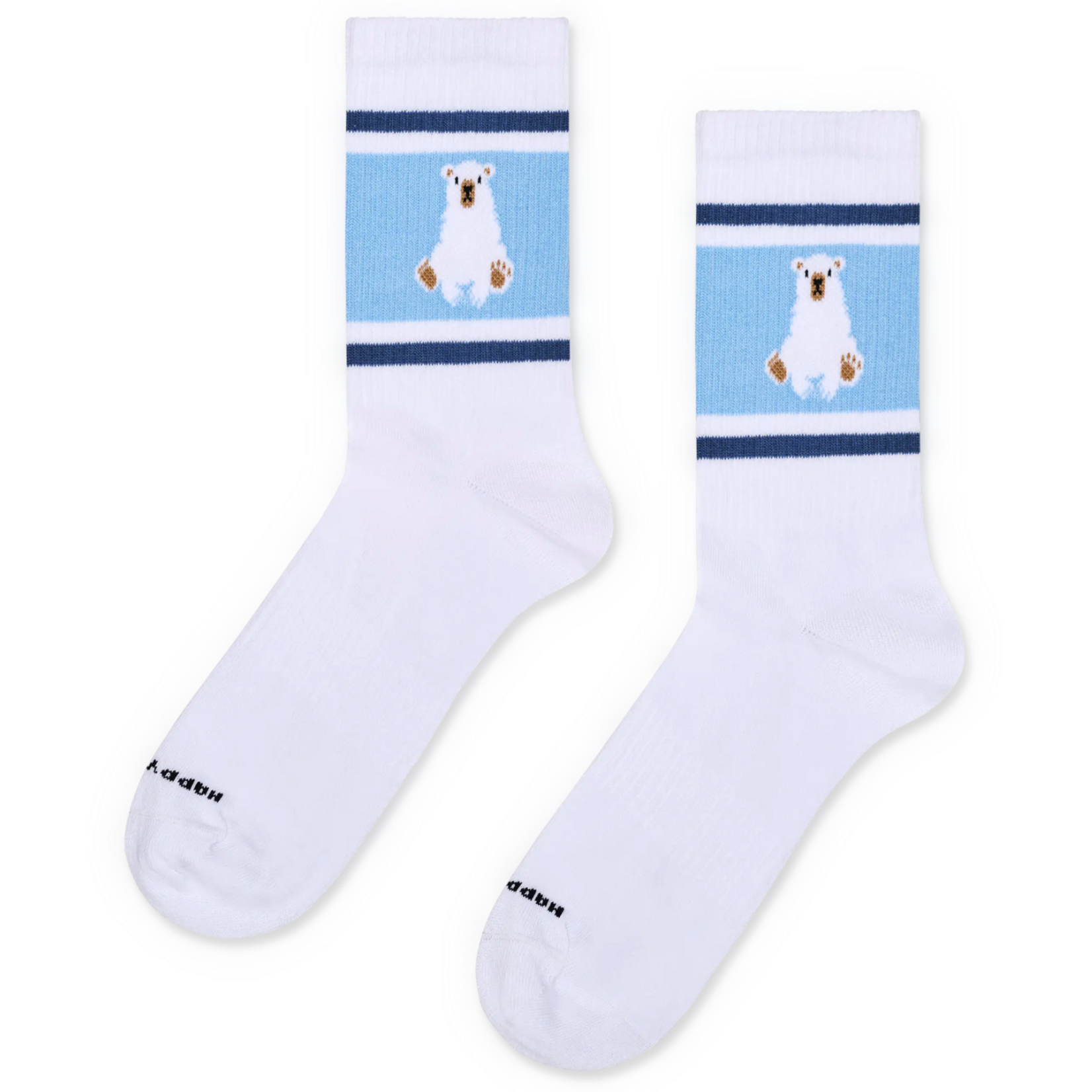 HAPPY SOCKS HAPPY SOCKS POLAR BEAR STRIPE SNEAKER