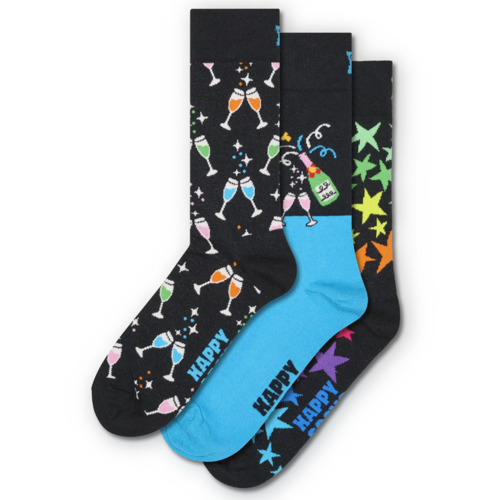 HAPPY SOCKS HAPPY SOCKS 3 PACK OYSTER DINNER GIFT SET
