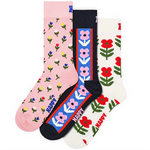 HAPPY SOCKS HAPPY SOCKS 3 PACK FLORAL
