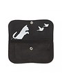 Wallet Cat Chase Black