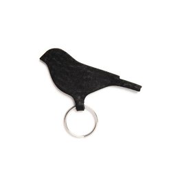 Keecie Keychain Mini Tweet Black