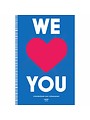 We love you - Friends book for adults Dutch