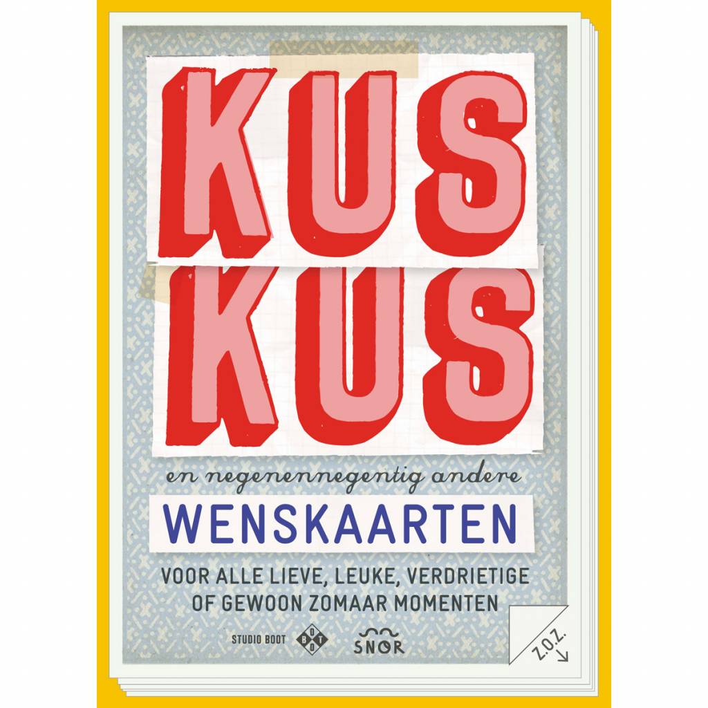 Kuss Kuss und 99 andere Grußkarten Niederländisch