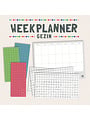 Weekplanner Gezin met magneten