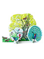 Chicken tree pop-out card