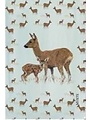 Tea towel Deer with cub