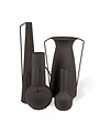 Vases Roman Set 4 Black