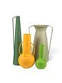 Vases Roman Set 4 Green