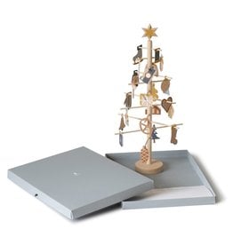 Jurianne Matter Advent Tree Grey