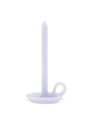 Candle and Candlestick Tallow Lavender