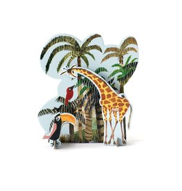 Studio ROOF Pop-out card, Jungle Giraffe