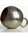 Lampe Kettlebell Nickel und Gold